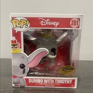 Disney Dumbo and Timothy Pop! Vinyl in Red Box